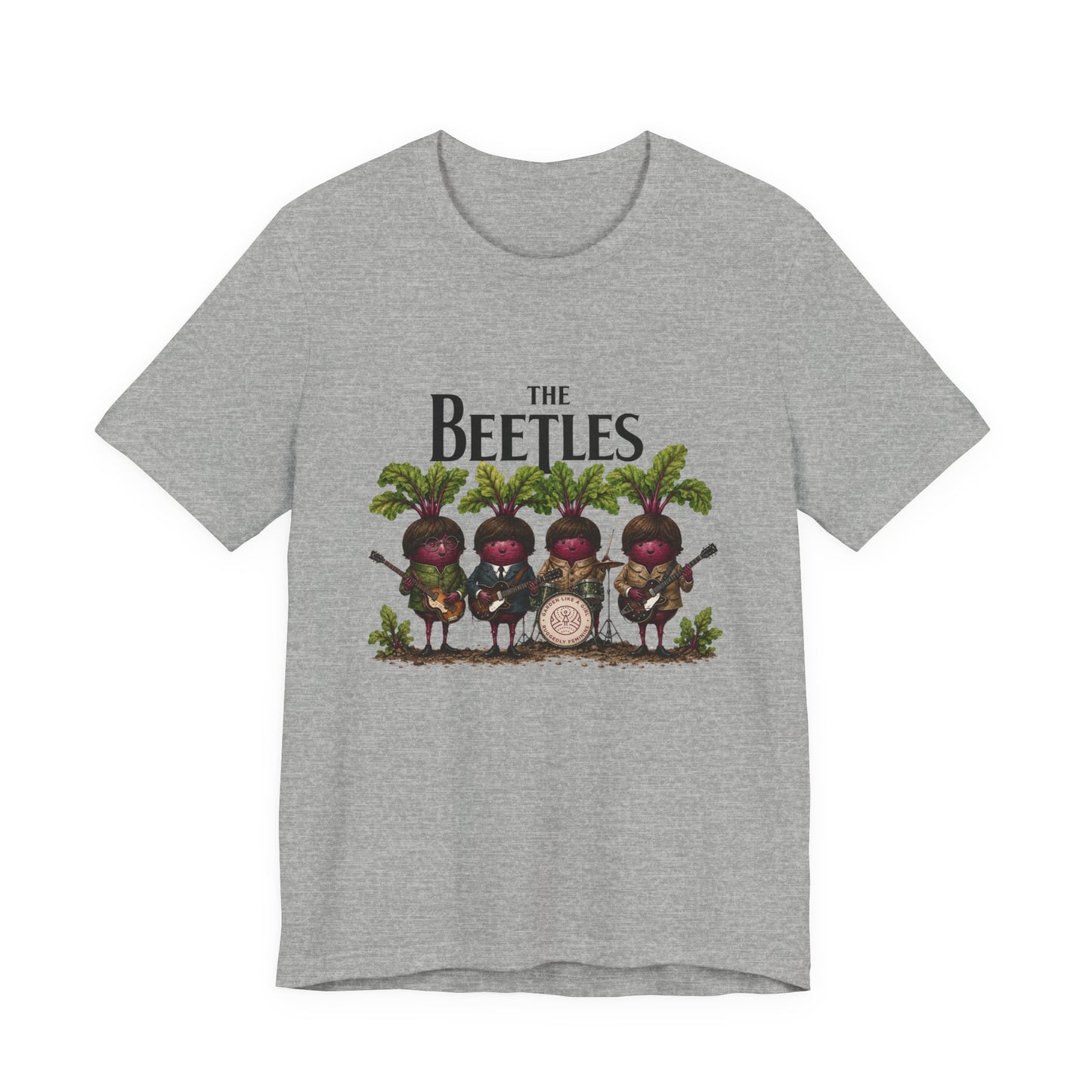 The Beetles Graphic Tee — Fun Beetle Band Illustration Shirt