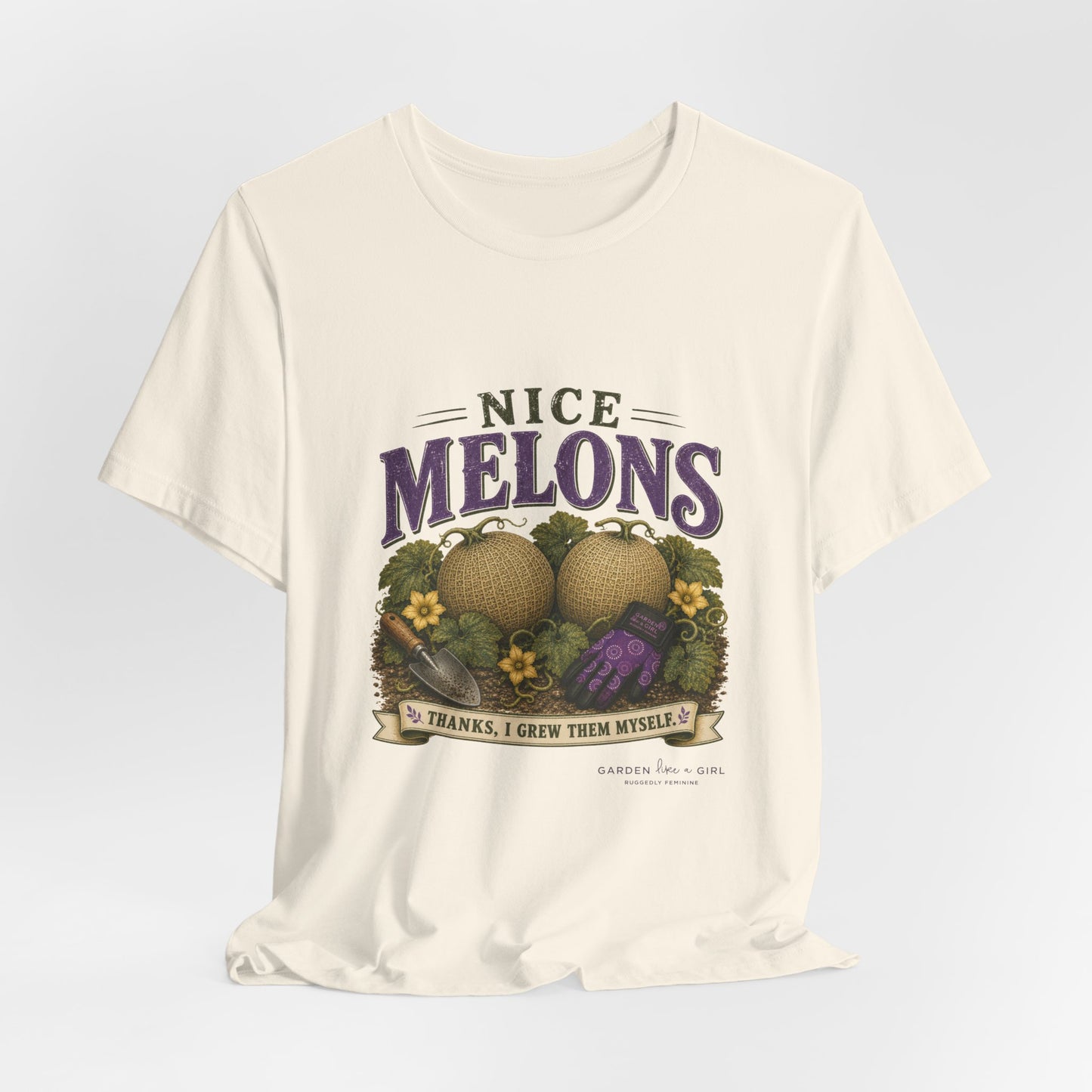 Nice Melons Graphic Tee — Vintage Gardening T-Shirt