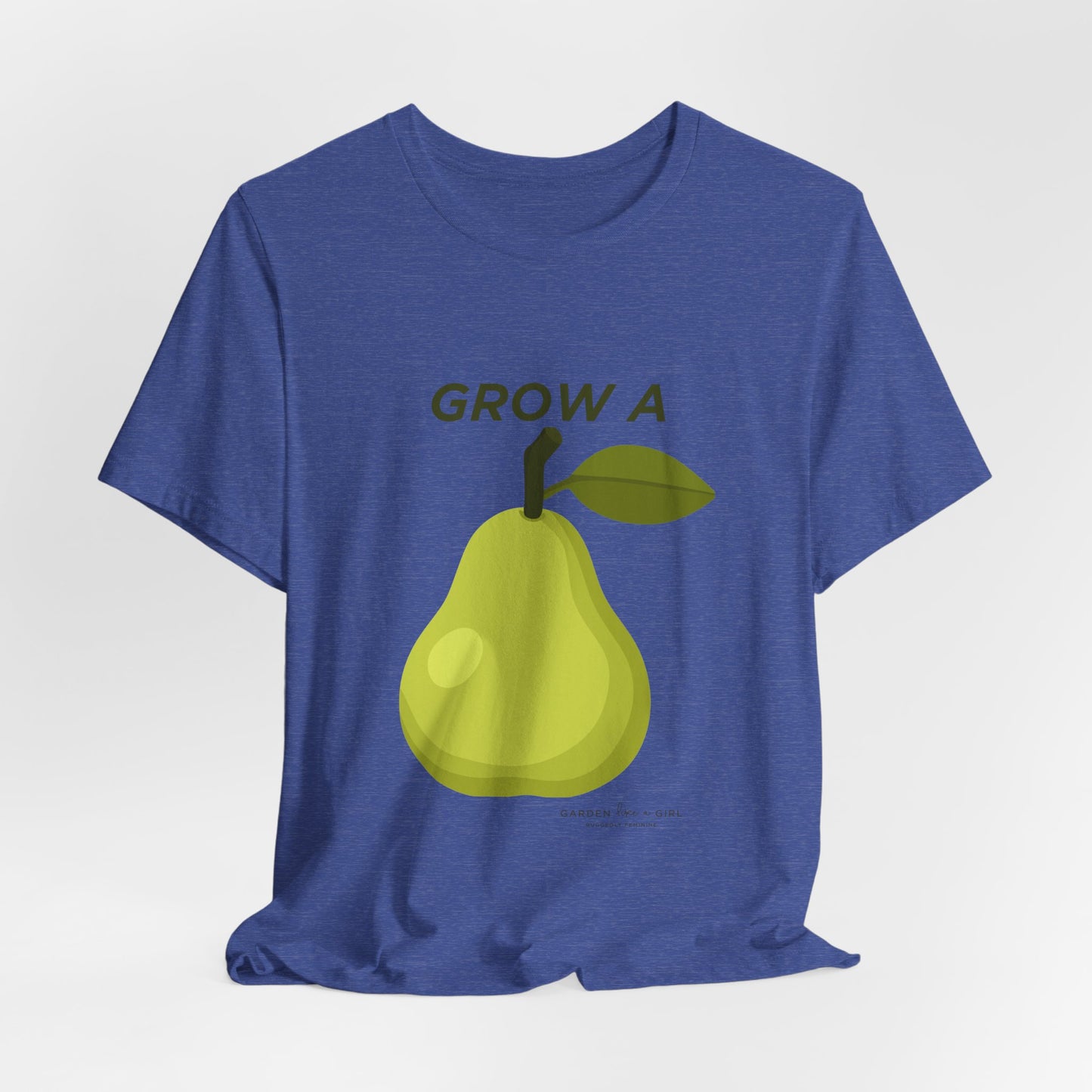 Grow A Pear Graphic T-Shirt — Fun Pear Illustration Tee