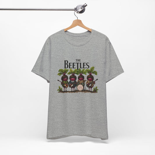 The Beetles Graphic Tee — Fun Beetle Band Illustration Shirt