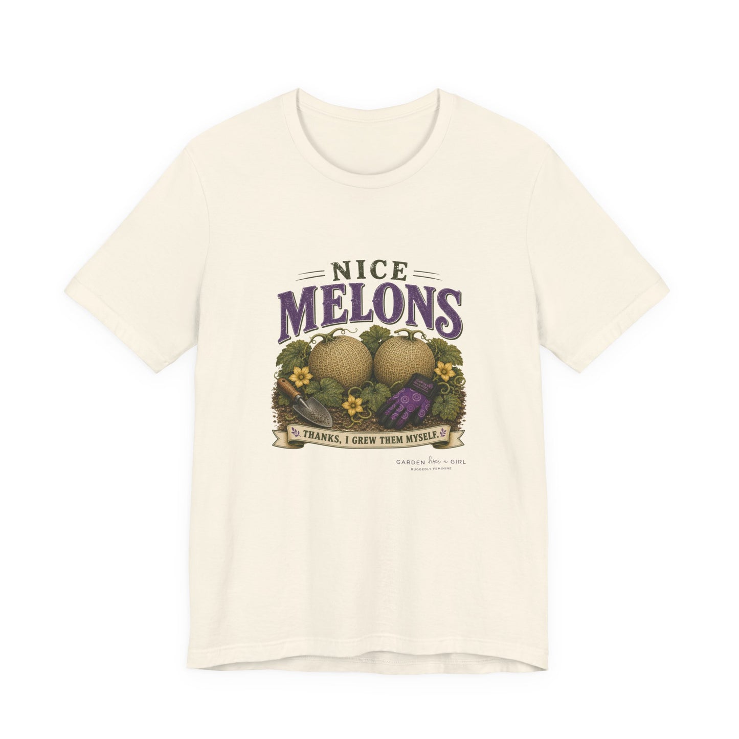 Nice Melons Graphic Tee — Vintage Gardening T-Shirt