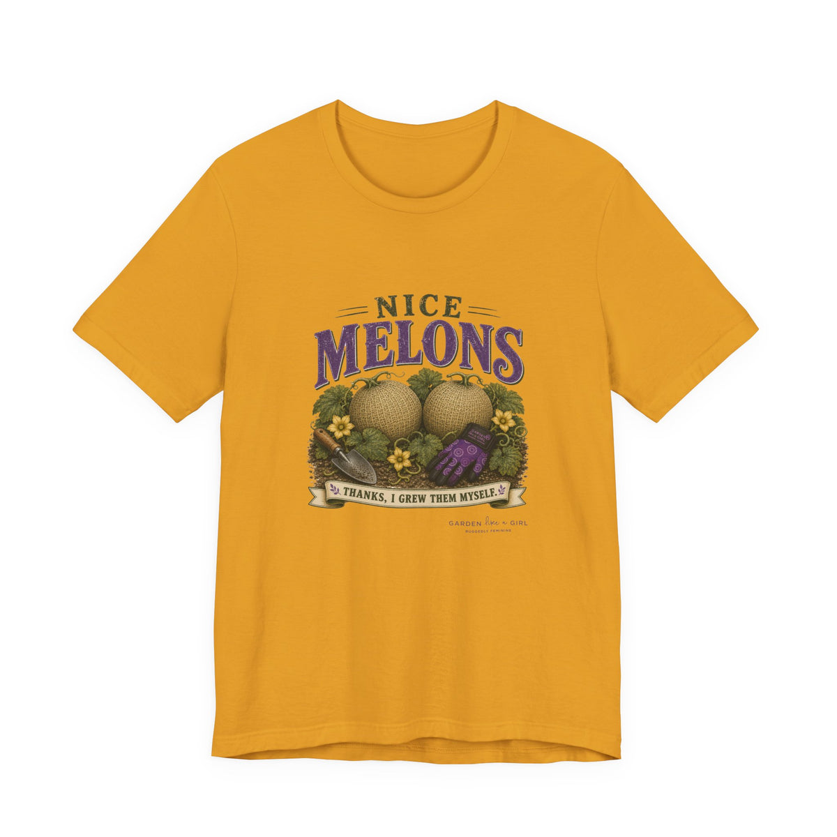 Nice Melons Graphic Tee — Vintage Gardening T-Shirt