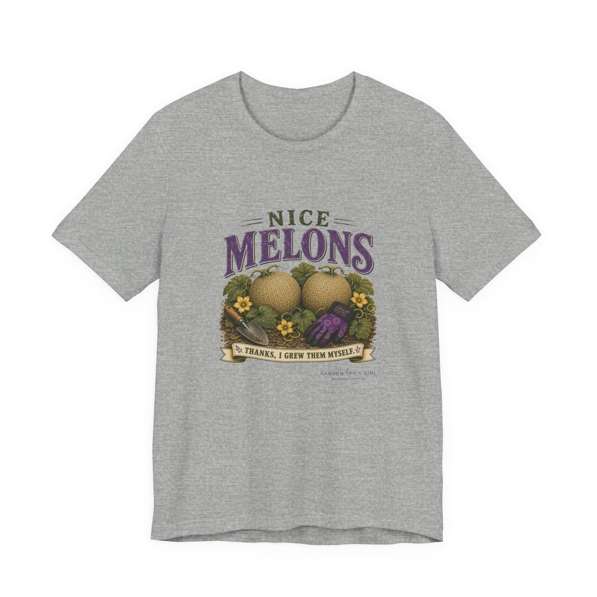 Nice Melons Graphic Tee — Vintage Gardening T-Shirt