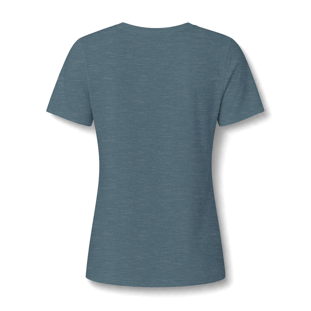 Women's Relaxed Heather CVC V-Neck Tee