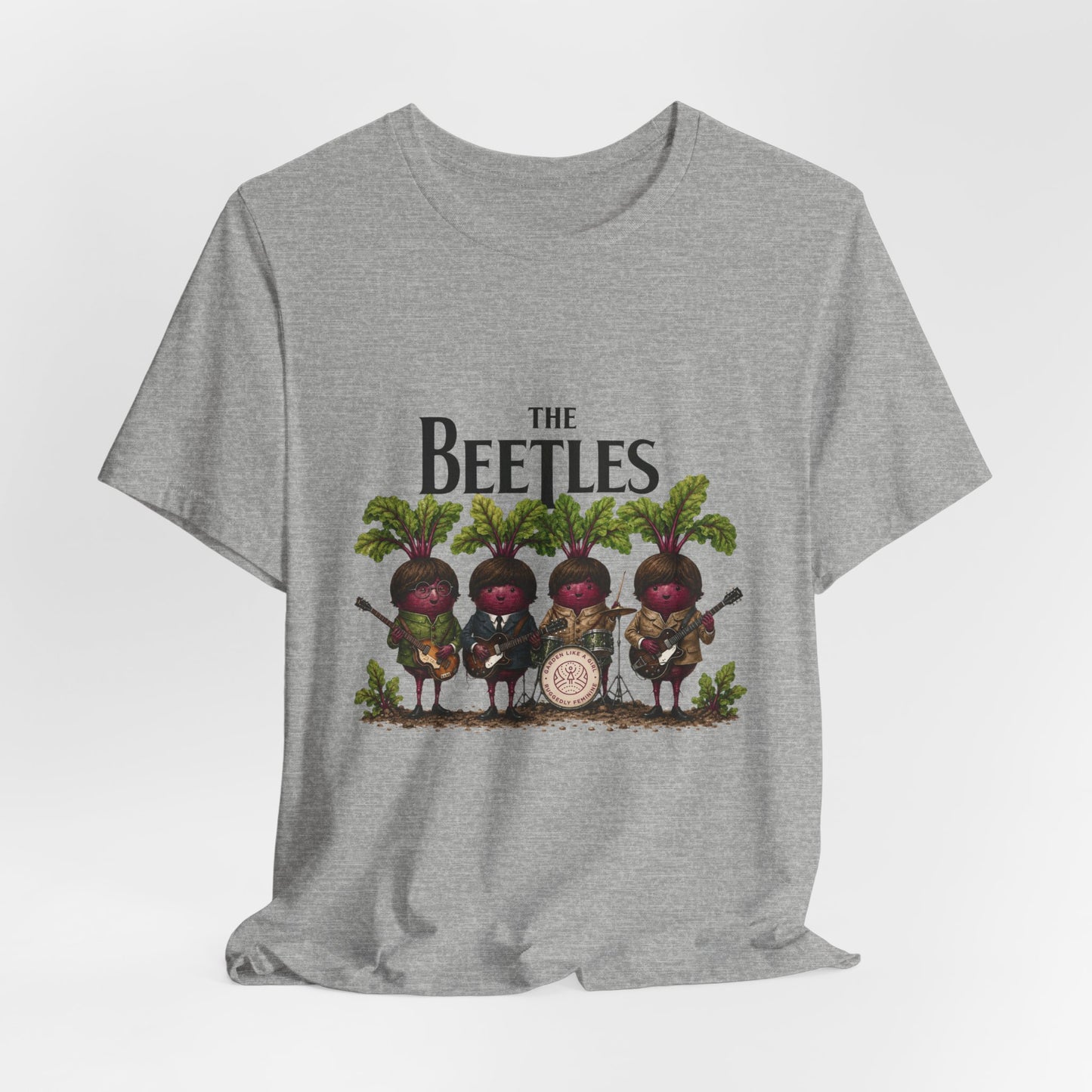 The Beetles Graphic Tee — Fun Beetle Band Illustration Shirt