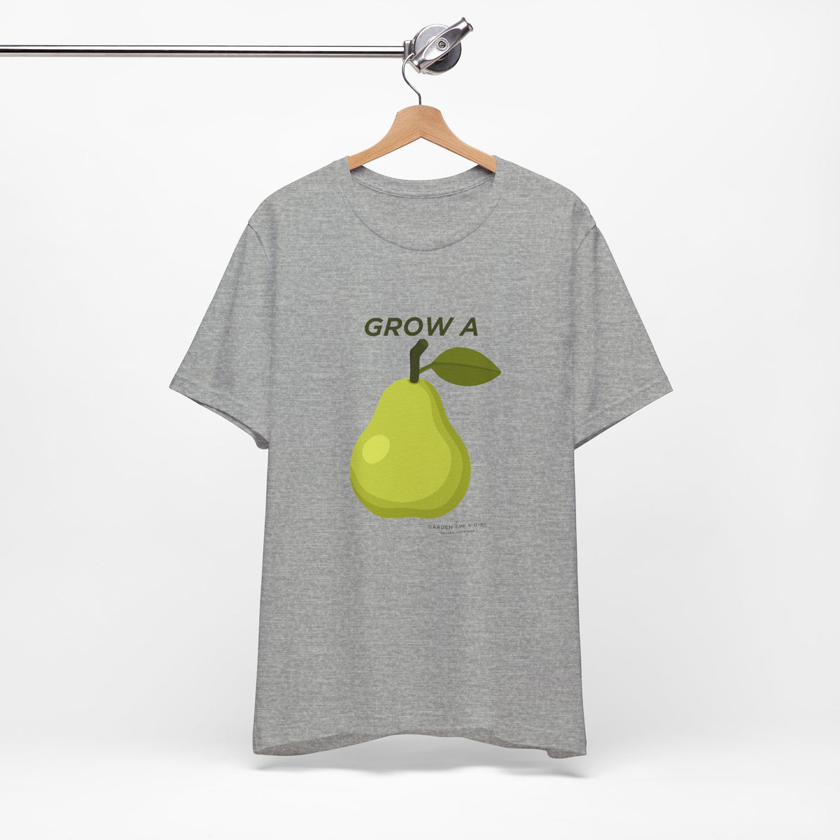 Grow A Pear Graphic T-Shirt — Fun Pear Illustration Tee