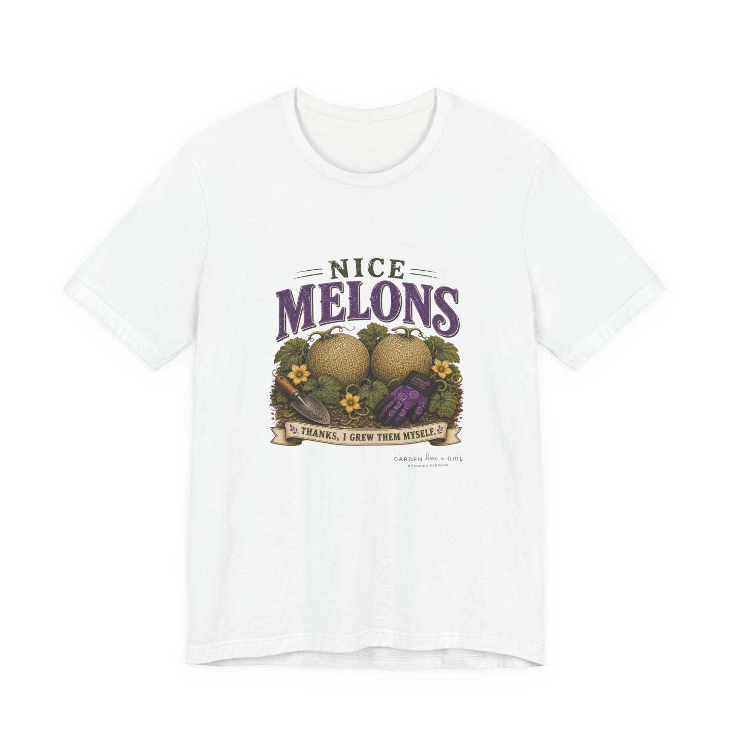 Nice Melons Graphic Tee — Vintage Gardening T-Shirt