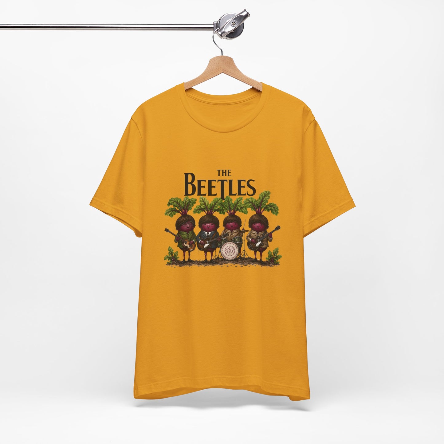 The Beetles Graphic Tee — Fun Beetle Band Illustration Shirt