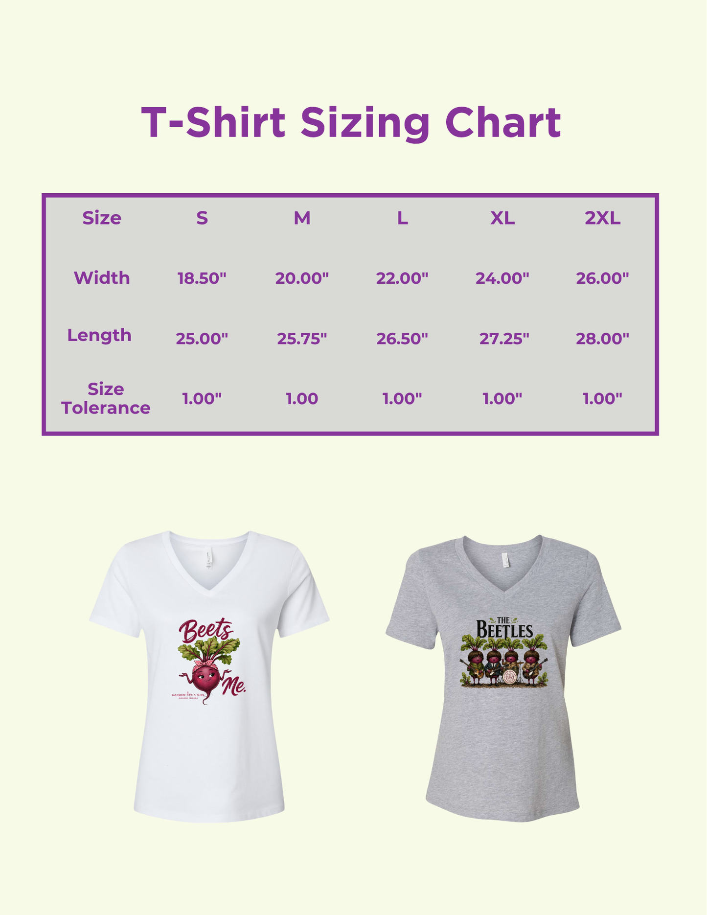 Grow A Pear V-Neck Tee — Cute Fruit Graphic Women's Shirt