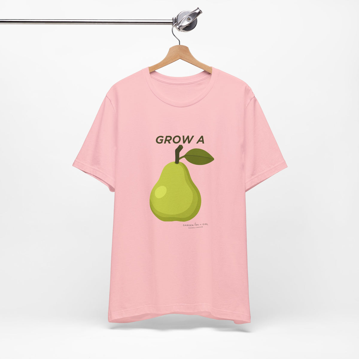 Grow A Pear Graphic T-Shirt — Fun Pear Illustration Tee