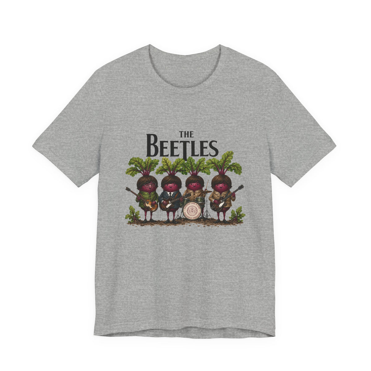 The Beetles Graphic Tee — Fun Beetle Band Illustration Shirt