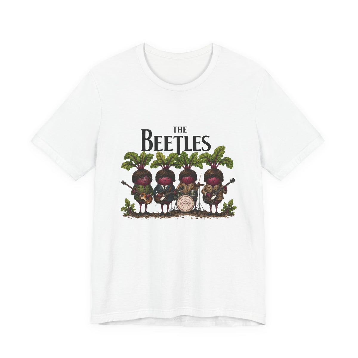 The Beetles Graphic Tee — Fun Beetle Band Illustration Shirt