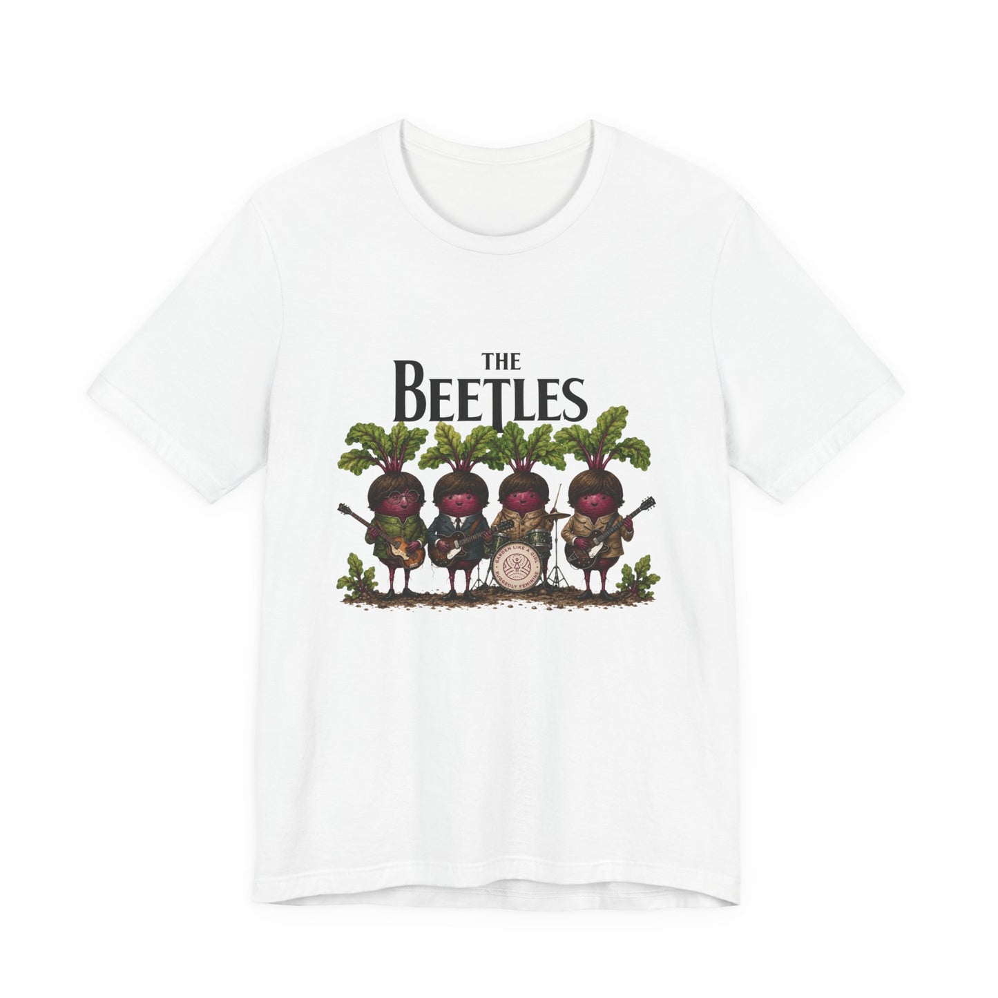 The Beetles Graphic Tee — Fun Beetle Band Illustration Shirt