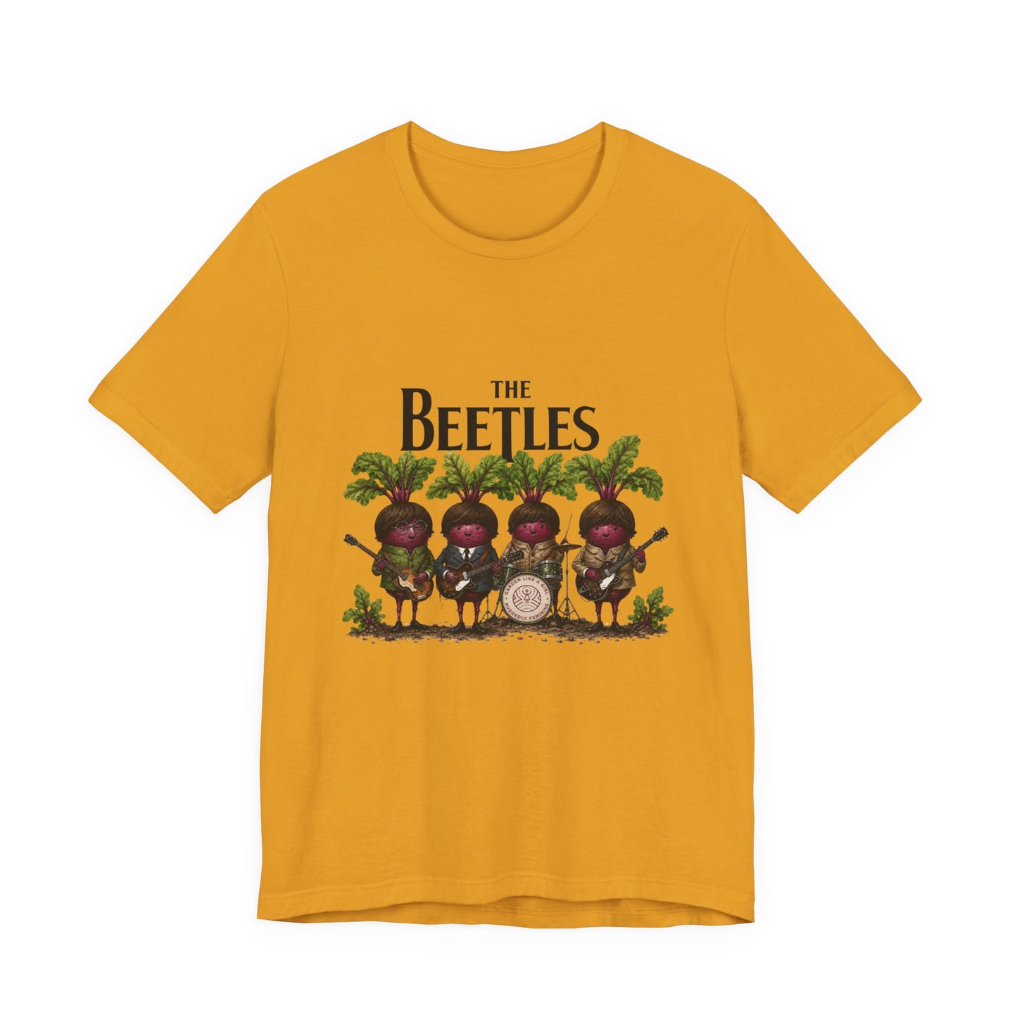 The Beetles Graphic Tee — Fun Beetle Band Illustration Shirt