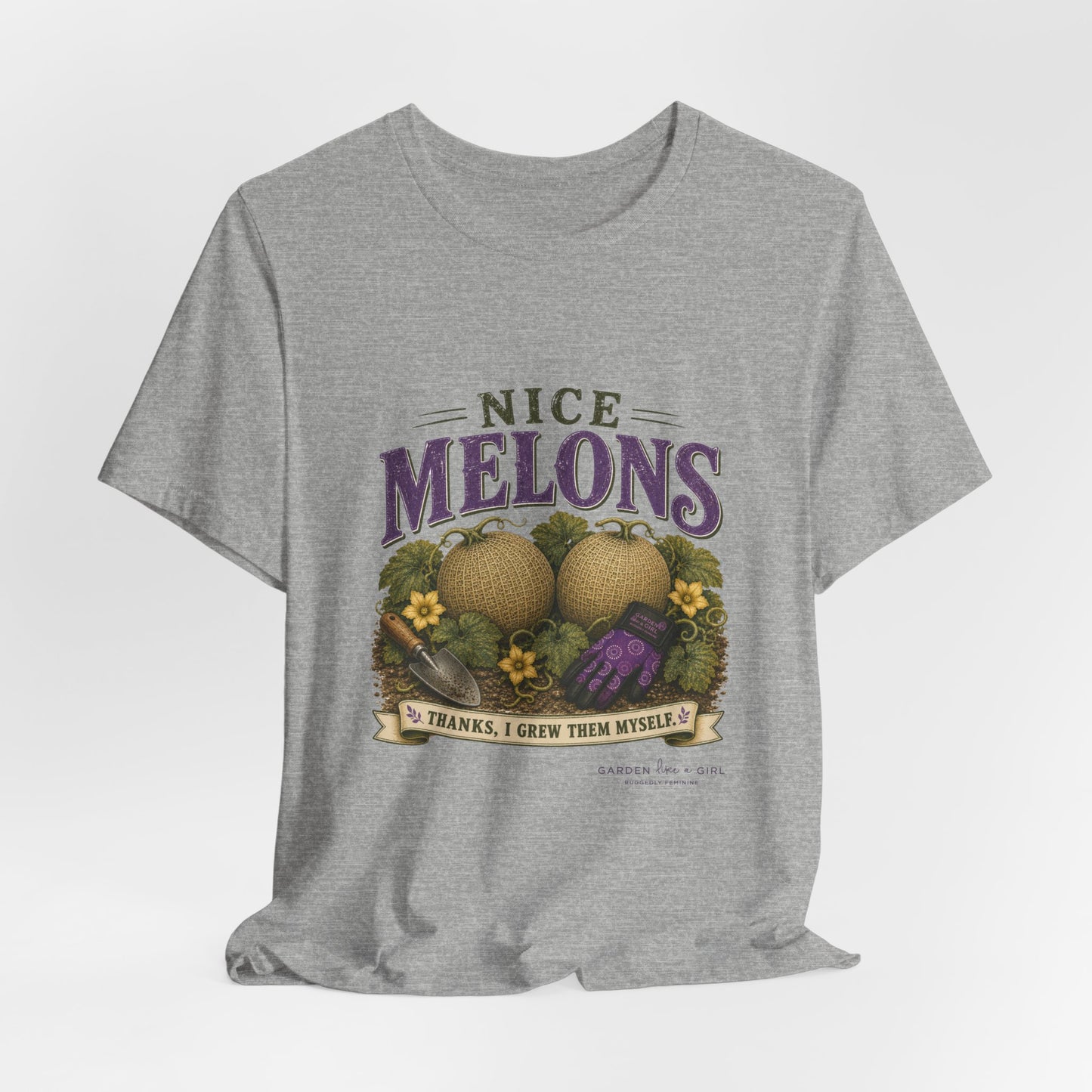Nice Melons Graphic Tee — Vintage Gardening T-Shirt