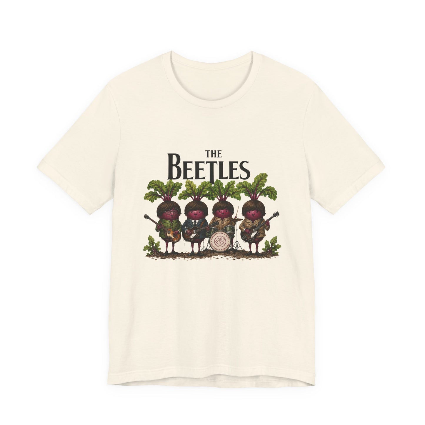 The Beetles Graphic Tee — Fun Beetle Band Illustration Shirt