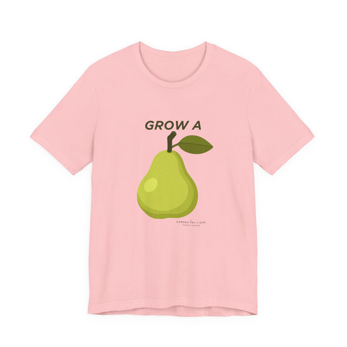 Grow A Pear Graphic T-Shirt — Fun Pear Illustration Tee