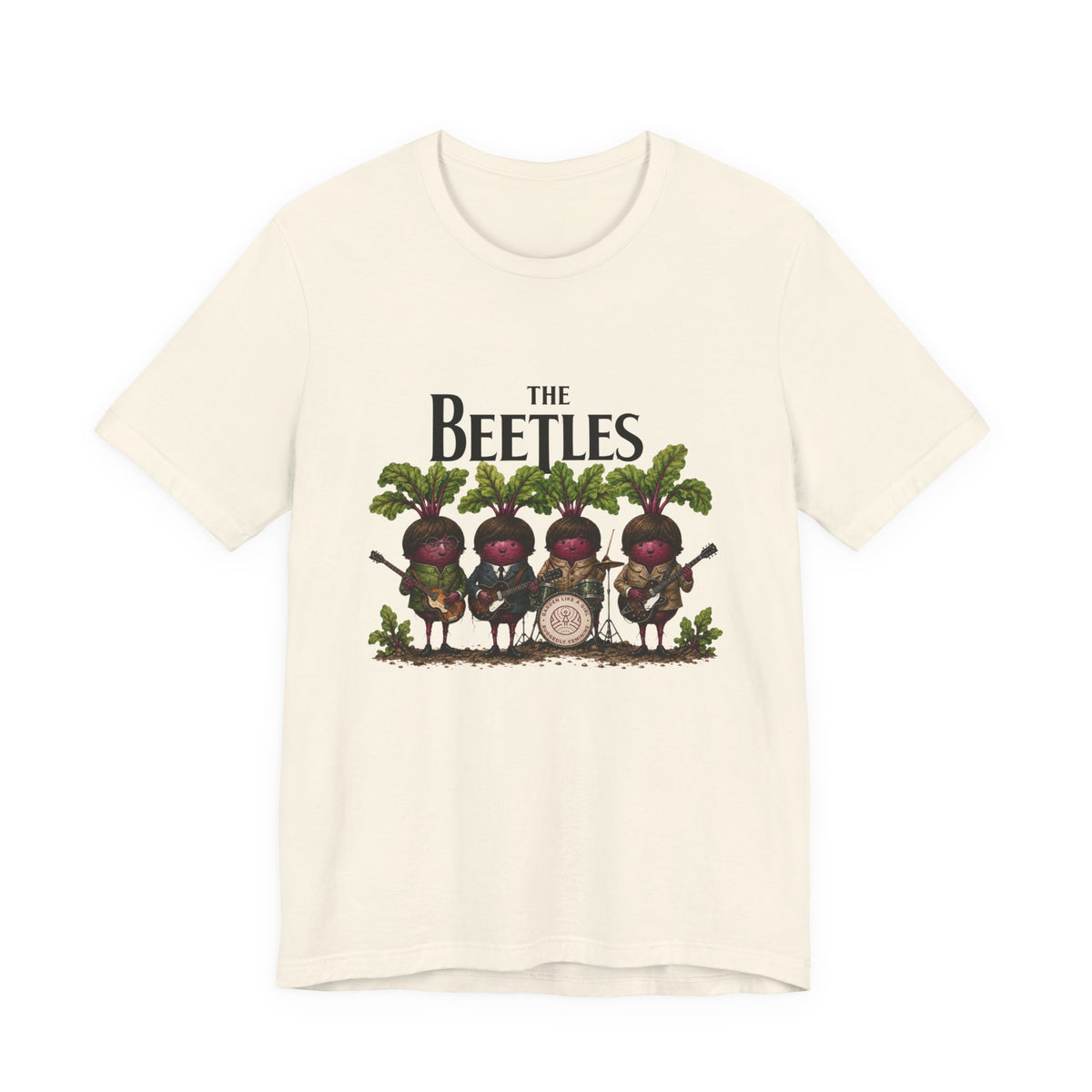The Beetles Graphic Tee — Fun Beetle Band Illustration Shirt