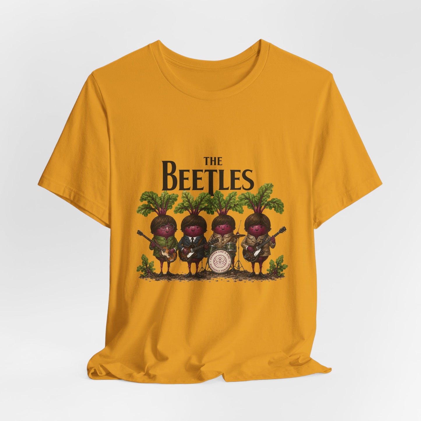 The Beetles Graphic Tee — Fun Beetle Band Illustration Shirt