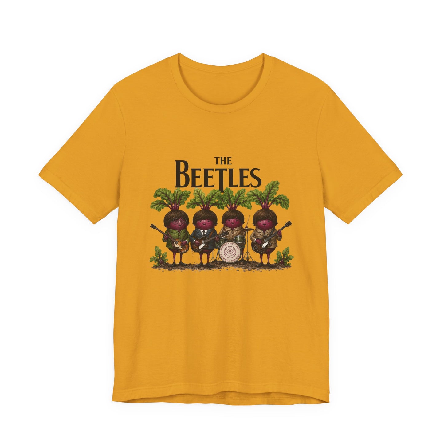 The Beetles Graphic Tee — Fun Beetle Band Illustration Shirt