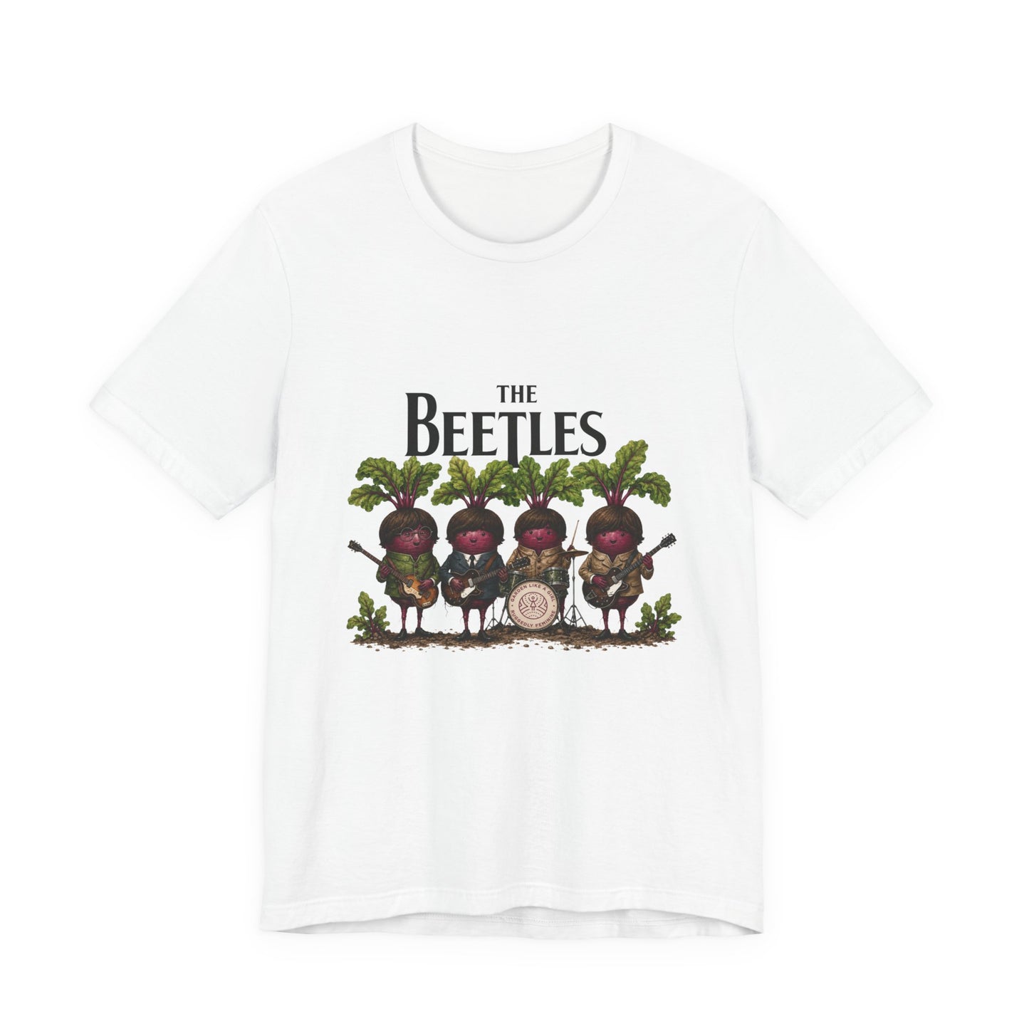 The Beetles Graphic Tee — Fun Beetle Band Illustration Shirt