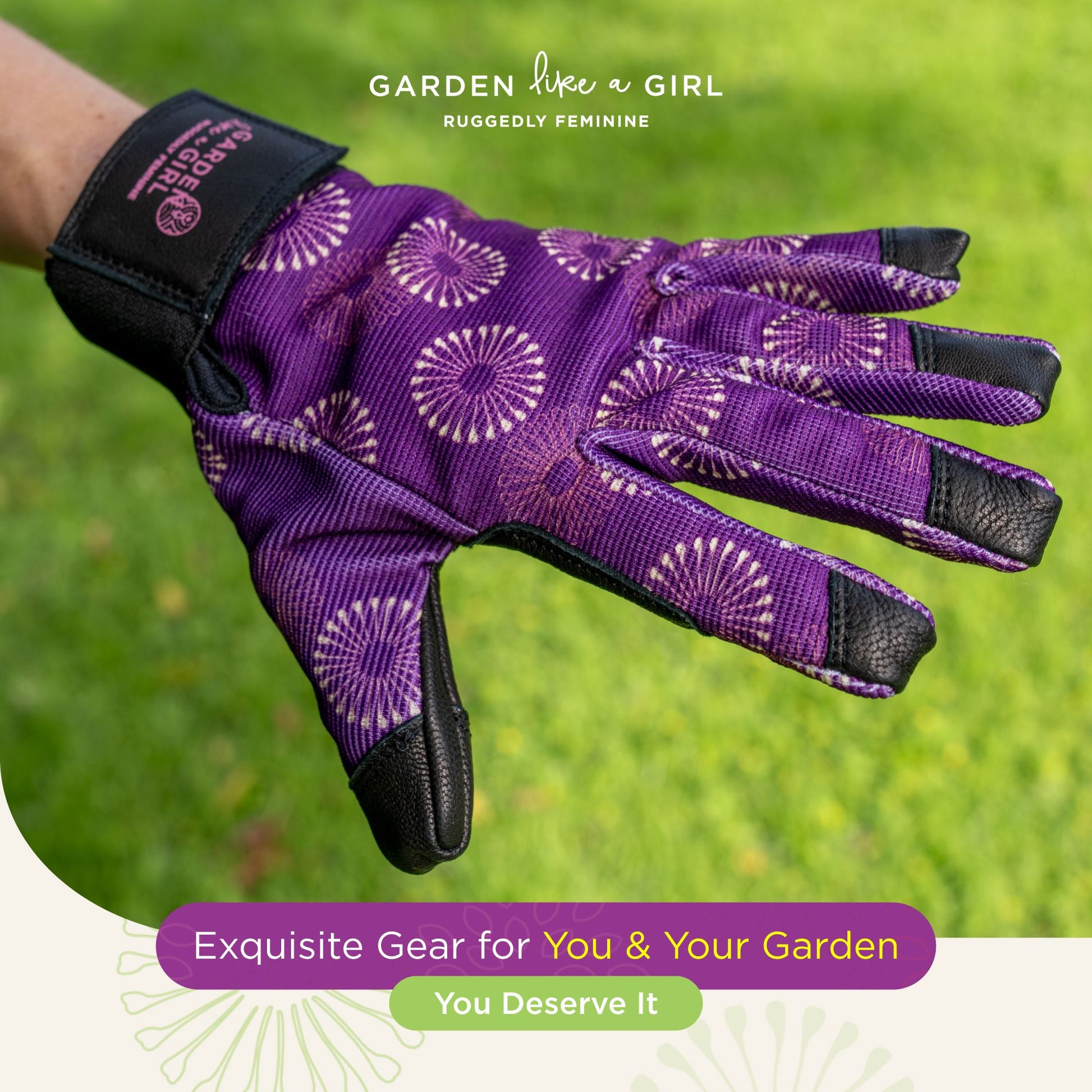 womens gardening gloves WEEDIES Lite