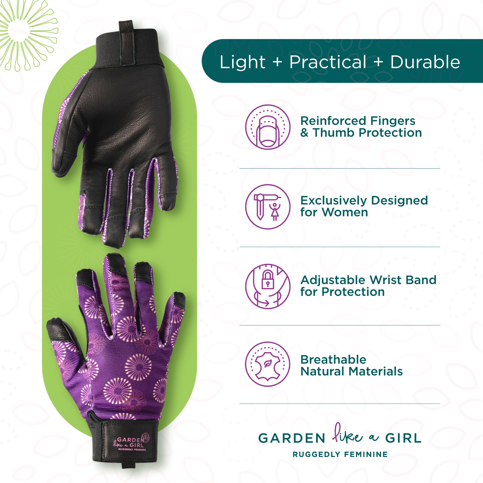 orla kiely gardening gloves WEEDIES Lite